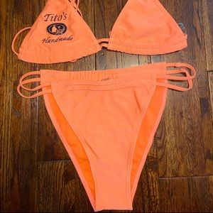 Titos bikini black glitter